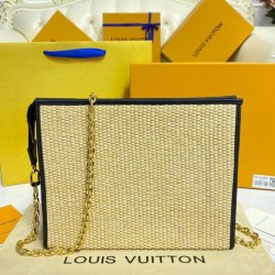 Replica Louis Vuitton Toiletry Pouch On Chain Black