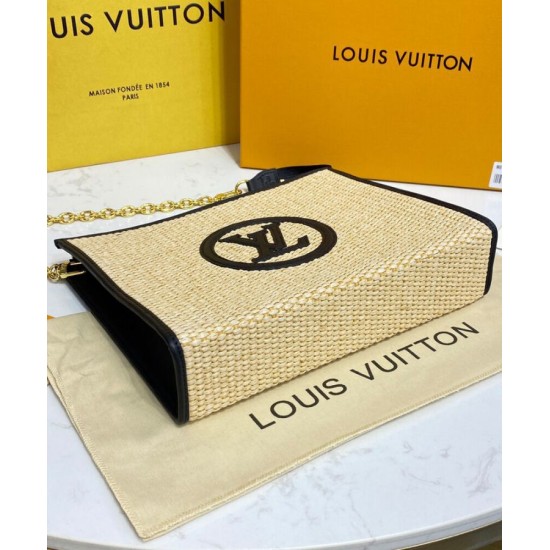 Replica Louis Vuitton Toiletry Pouch On Chain Black