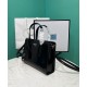 Fake Prada Re-Edition 1995 Brushed-Leather Mini Handbag Black Replica Replica Prada Re-Edition 1995 Brushed-Leather Mini Handbag Black