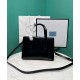 Fake Prada Re-Edition 1995 Brushed-Leather Mini Handbag Black Replica Replica Prada Re-Edition 1995 Brushed-Leather Mini Handbag Black