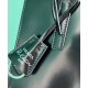 Fake Prada Re-Edition 1995 Brushed-Leather Mini Handbag Black Replica Replica Prada Re-Edition 1995 Brushed-Leather Mini Handbag Black