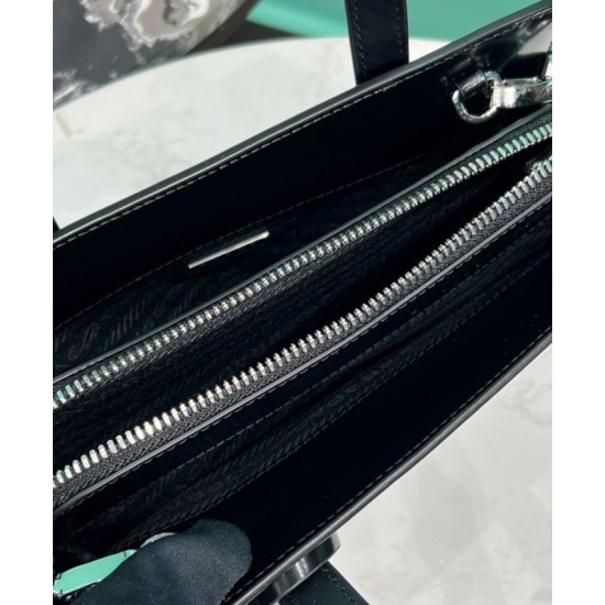 Fake Prada Re-Edition 1995 Brushed-Leather Mini Handbag Black Replica Replica Prada Re-Edition 1995 Brushed-Leather Mini Handbag Black
