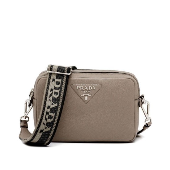 Replica Prada Bag With Shoulder Strap Gray Replica Prada Bag With Shoulder Strap Gray