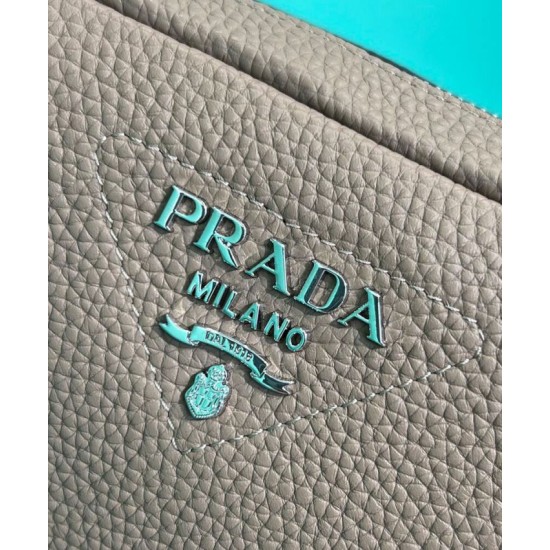 Replica Prada Bag With Shoulder Strap Gray Replica Prada Bag With Shoulder Strap Gray