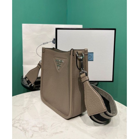 Fake Prada Mini Shoulder Bag Gray Replica Replica Prada Mini Shoulder Bag Gray