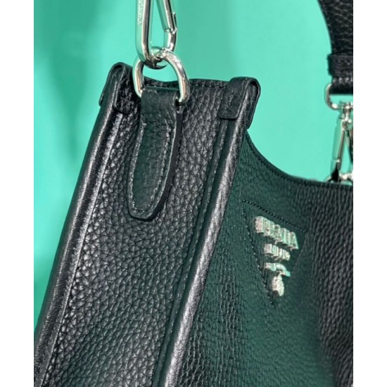 Replica Prada Mini Shoulder Bag Black Fake Prada Mini Shoulder Bag Black Replica