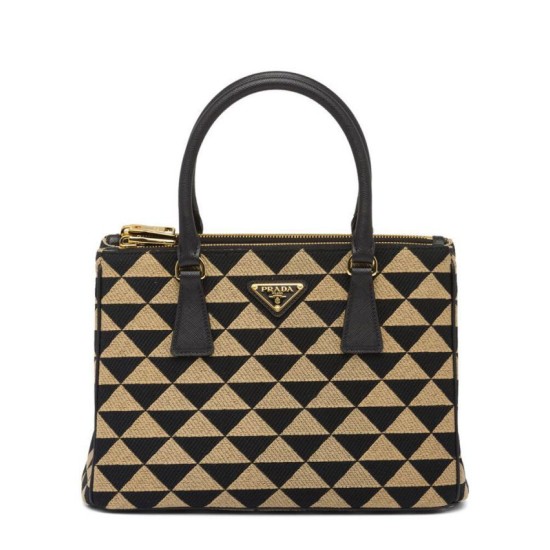 Fake Prada Borsa Prada Galleria Medium In Tessuto Jacquard Apricot Replica Replica Prada Borsa Prada Galleria Medium In Tessuto Jacquard Apricot