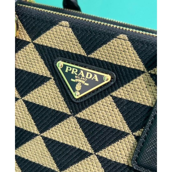 Fake Prada Borsa Prada Galleria Medium In Tessuto Jacquard Apricot Replica Replica Prada Borsa Prada Galleria Medium In Tessuto Jacquard Apricot