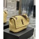 Replica YSL Saint Laurent Niki Medium Chain Bag In Raffia And Leather Apricot Fake YSL Saint Laurent Niki Medium Chain Bag In Raffia And Leather Apricot Replica