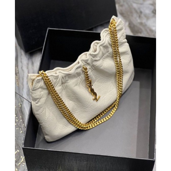 Replica YSL Saint Laurent Mini Leather Shoulder Bag Cream Replica YSL Saint Laurent Mini Leather Shoulder Bag Cream