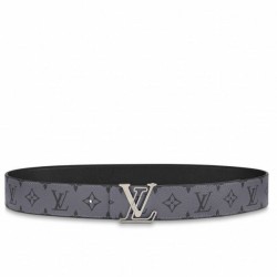 Replica Louis Vuitton LV Line 40mm Reversible Belt Monogram Eclipse M0373V