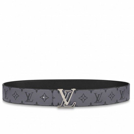 Replica Louis Vuitton LV Line 40mm Reversible Belt Monogram Eclipse M0373V