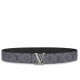Replica Louis Vuitton LV Line 40mm Reversible Belt Monogram Eclipse M0373V