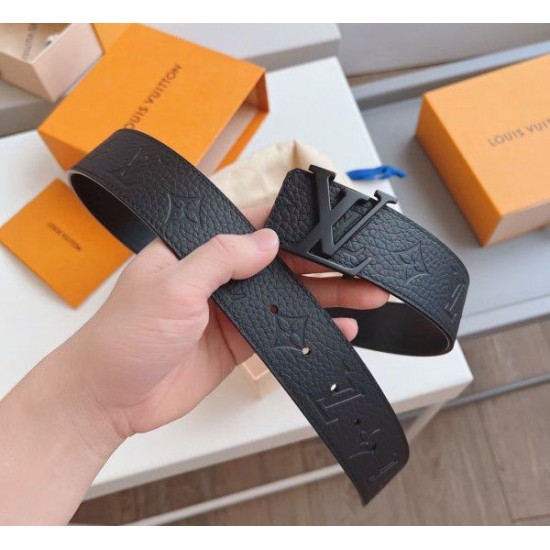 Fake Louis Vuitton LV Initiales 40MM Reversible Belt In Leather M0424V Replica Replica Louis Vuitton LV Initiales 40MM Reversible Belt In Leather M0424V