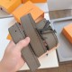 Replica Louis Vuitton LV Initials Colour Blocks 40mm Reversible Belt M0521V