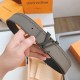 Replica Louis Vuitton LV Initials Colour Blocks 40mm Reversible Belt M0521V