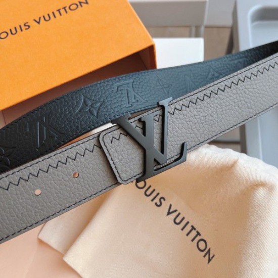 Replica Louis Vuitton LV Initials Colour Blocks 40mm Reversible Belt M0521V