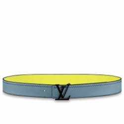 Replica Louis Vuitton LV Initials Colour Blocks 40mm Reversible Belt M0526T