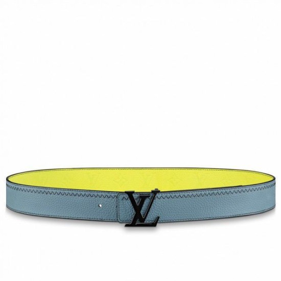 Replica Louis Vuitton LV Initials Colour Blocks 40mm Reversible Belt M0526T