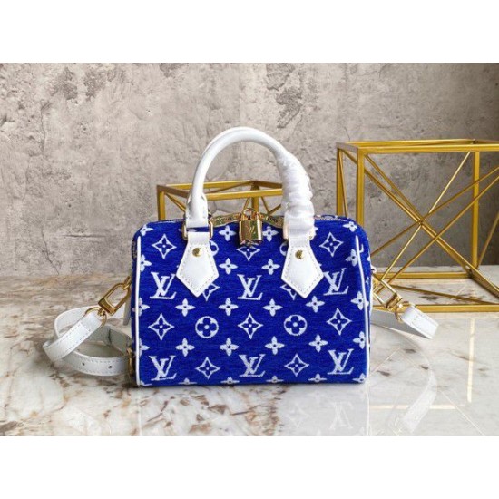 Replica Louis Vuitton Speedy Bandouliere 20 Bag Monogram Velvet M20751 Fake Louis Vuitton Speedy Bandouliere 20 Bag Monogram Velvet M20751 Replica