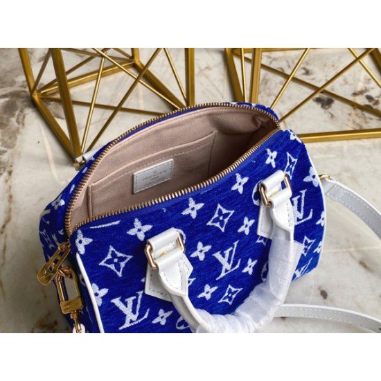 Replica Louis Vuitton Speedy Bandouliere 20 Bag Monogram Velvet M20751 Fake Louis Vuitton Speedy Bandouliere 20 Bag Monogram Velvet M20751 Replica