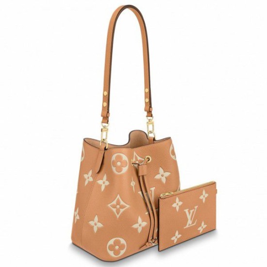 Replica Louis Vuitton NeoNoe MM Bag Monogram Empreinte Leather M45808