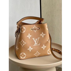 Replica Louis Vuitton NeoNoe MM Bag Monogram Empreinte Leather M45808