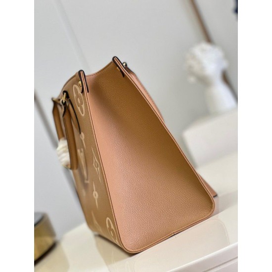 Replica Louis Vuitton OnTheGo MM Bag Monogram Empreinte Leather M45982 Replica Louis Vuitton OnTheGo MM Bag Monogram Empreinte Leather M45982