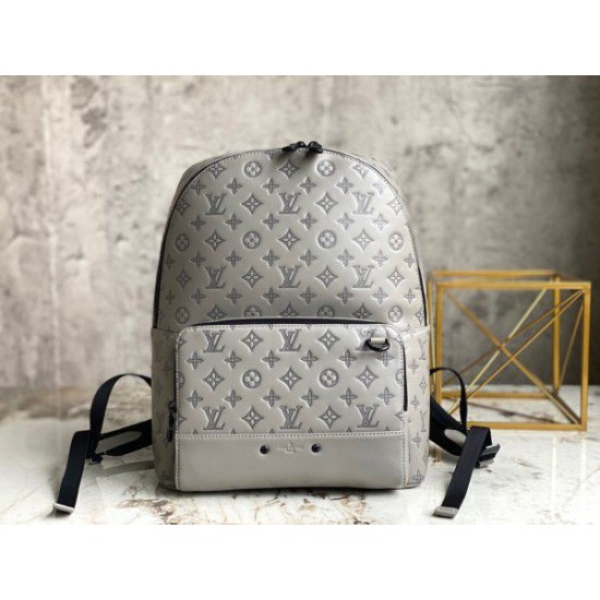 Fake Louis Vuitton Racer Backpack Monogram Shadow Leather M46105 Replica Replica Louis Vuitton Racer Backpack Monogram Shadow Leather M46105