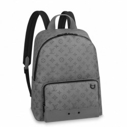 Replica Louis Vuitton Racer Backpack Monogram Shadow Leather M46105