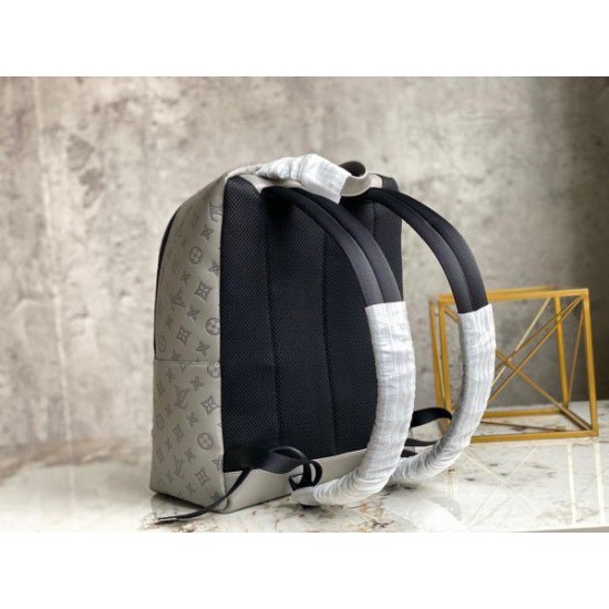 Fake Louis Vuitton Racer Backpack Monogram Shadow Leather M46105 Replica Replica Louis Vuitton Racer Backpack Monogram Shadow Leather M46105