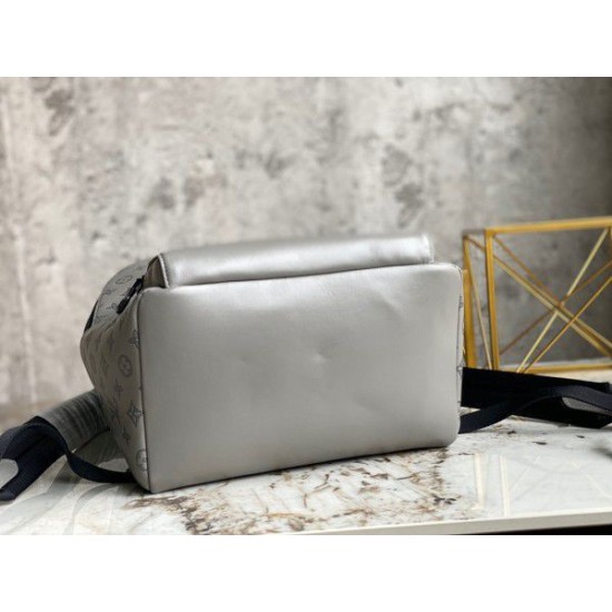 Fake Louis Vuitton Racer Backpack Monogram Shadow Leather M46105 Replica Replica Louis Vuitton Racer Backpack Monogram Shadow Leather M46105