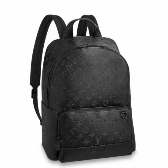 Fake Louis Vuitton Racer Backpack Monogram Shadow Leather M46109 Replica
