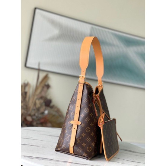 Replica Louis Vuitton CarryAll MM Bag Monogram Canvas M46197
