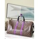 Fake Louis Vuitton Keepall Bandouliere 50 Bag Monogram Purple M46257 Replica