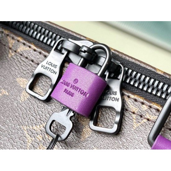 Fake Louis Vuitton Keepall Bandouliere 50 Bag Monogram Purple M46257 Replica