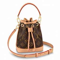 Fake Louis Vuitton Nano Noe Bag Monogram Canvas M81266 Replica