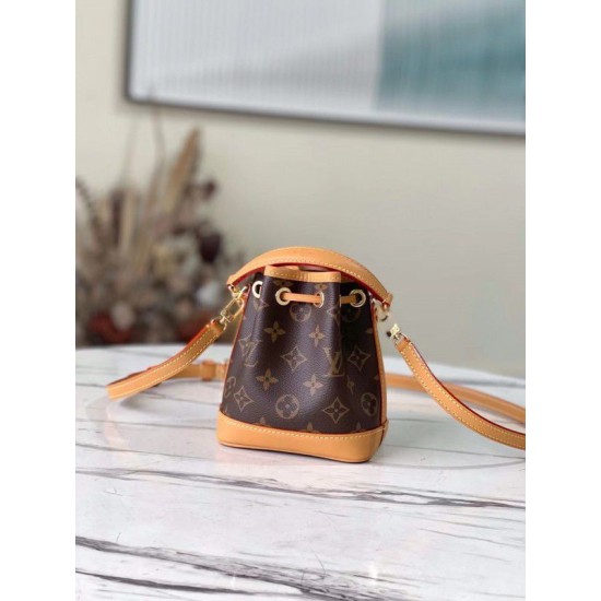 Fake Louis Vuitton Nano Noe Bag Monogram Canvas M81266 Replica