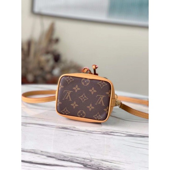Fake Louis Vuitton Nano Noe Bag Monogram Canvas M81266 Replica