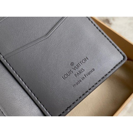 Replica Louis Vuitton Pocket Organizer Monogram Shadow Leather M81382
