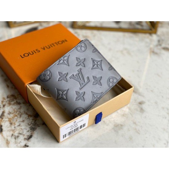 Fake Louis Vuitton Multiple Wallet Monogram Shadow Leather M81383 Replica