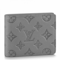 Fake Louis Vuitton Multiple Wallet Monogram Shadow Leather M81383 Replica