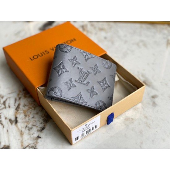 Fake Louis Vuitton Multiple Wallet Monogram Shadow Leather M81383 Replica