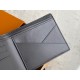 Fake Louis Vuitton Multiple Wallet Monogram Shadow Leather M81383 Replica