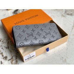 Replica Louis Vuitton Zippy Wallet Vertical Monogram Shadow Leather M81384