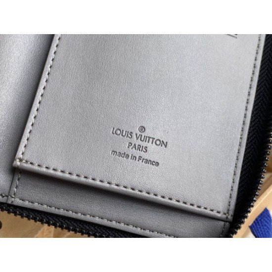 Replica Louis Vuitton Zippy Wallet Vertical Monogram Shadow Leather M81384