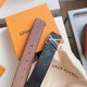 Fake Louis Vuitton LV Pyramide 40mm Reversible Belt M9346S Replica