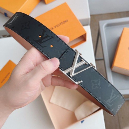 Fake Louis Vuitton LV Pyramide 40mm Reversible Belt M9346S Replica