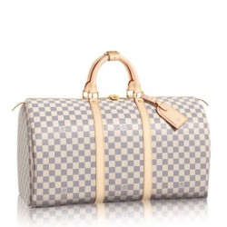 Replica Louis Vuitton  Keepall 50 Damier Azur N41430