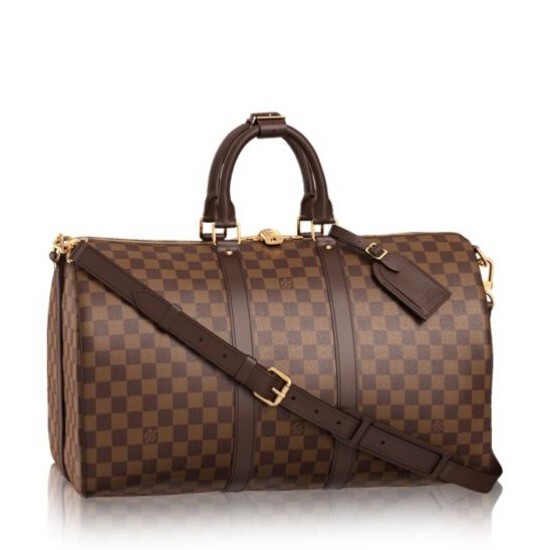 Replica Louis Vuitton Keepall Bandoulière 45 Damier Ebene N41428 Replica Louis Vuitton Keepall Bandoulière 45 Damier Ebene N41428